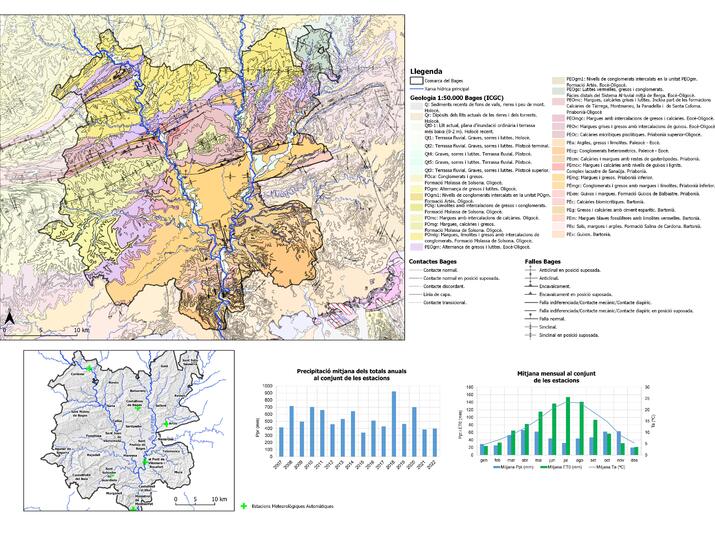 Estudi de la disponibilitat d'aigua en la comarca del Bages i la possible afecció del canvi climàtic i la vulnerabilitat dels sistemes d'abastament municipals