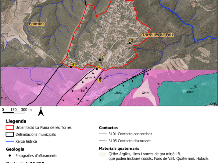 Estudio hidrogeológico Les Planes, Torrelles de Foix